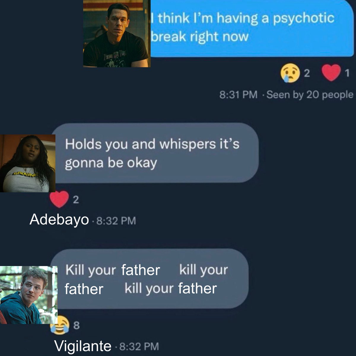 beastkore's tweet image. #peacemaker