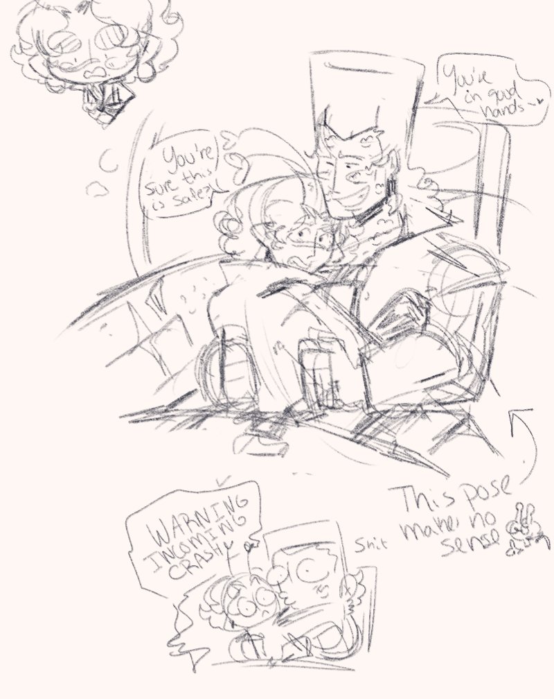 Have no art motivation today so take these shitty doodles from yesterday jdbdbd