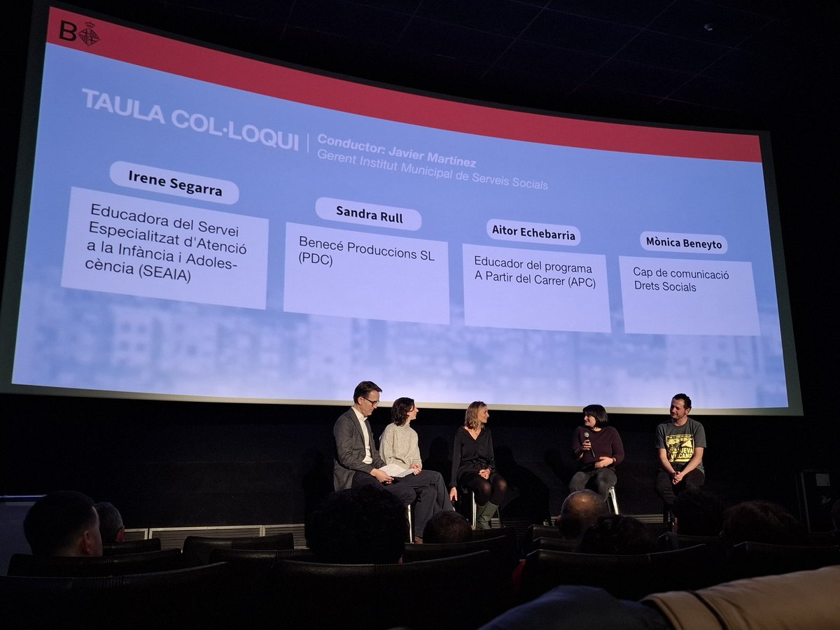 msendra2's tweet image. Pre-estrena de la docusèrie “Barcelona Social” als Cinemes Girona. No us la perdeu! A BTV