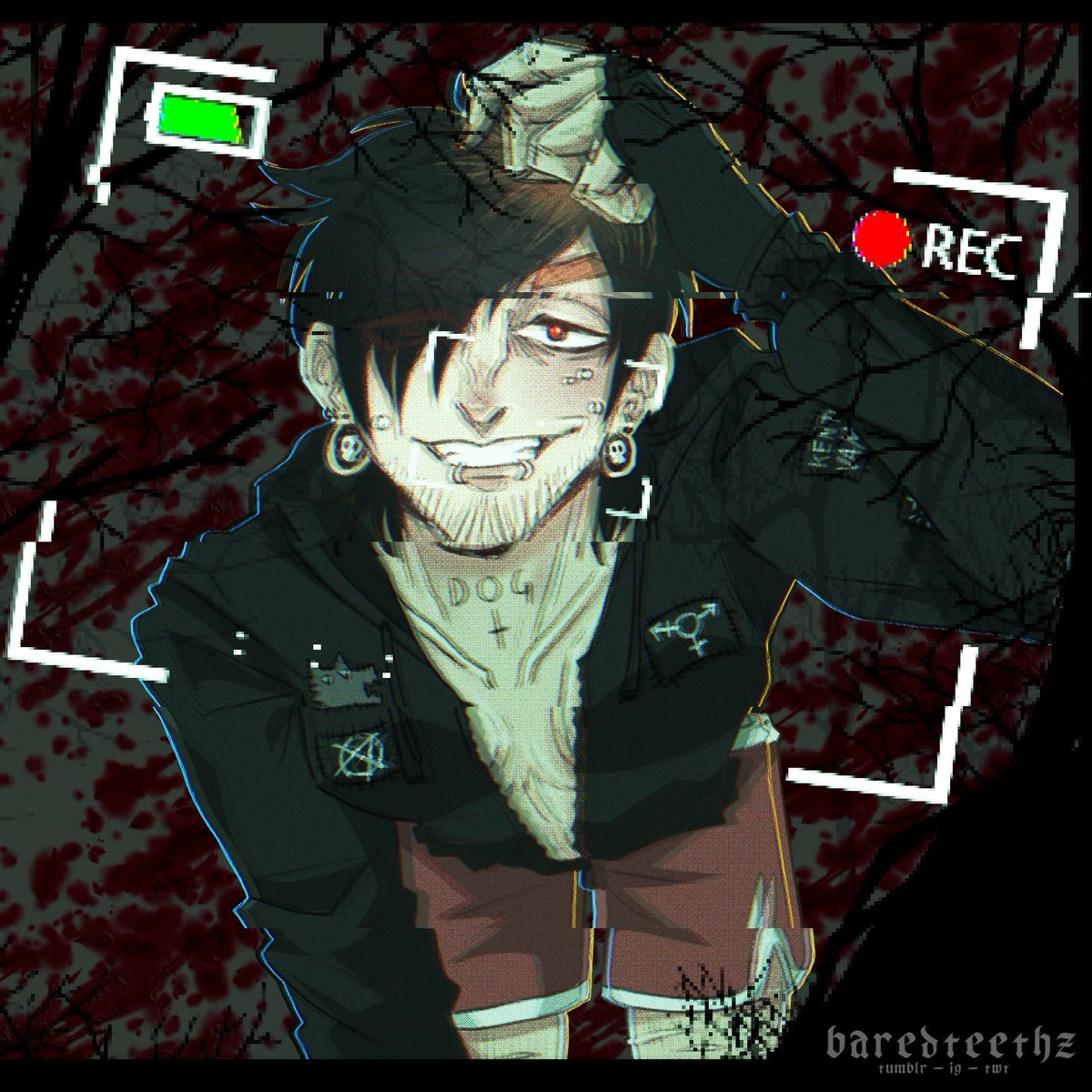 happy 2016 look at my slasher oc
#ocart