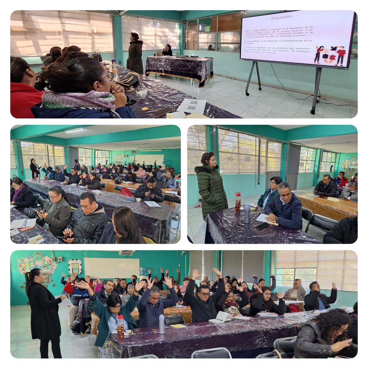 📚✨ Fortaleciendo la práctica docente
Asesoras de la DGFAEMS impartieron el curso intensivo “Intervención Formativa” a docentes de la Zona Escolar BG 049, con el objetivo de fortalecer estrategias pedagógicas y acompañar los procesos de enseñanza-aprendizaje. 👩‍🏫📖