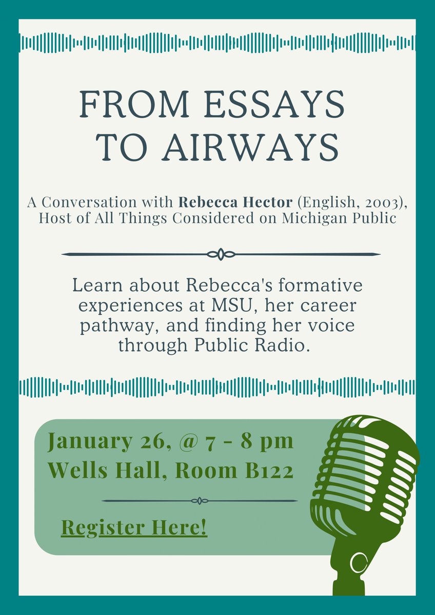 MSU English Dept tweet media