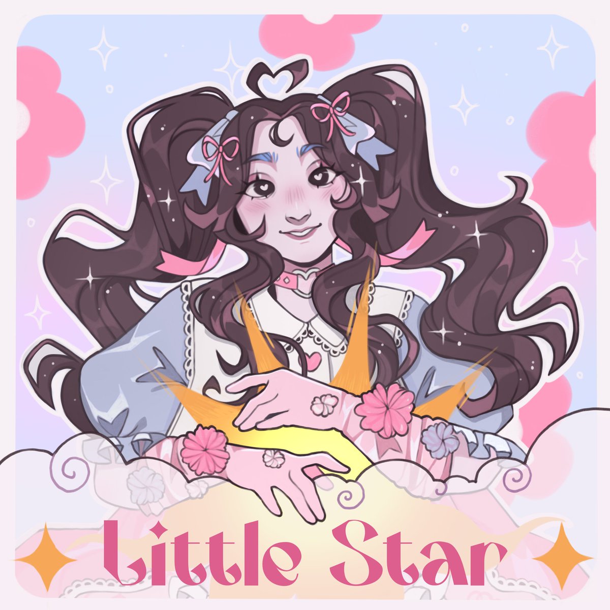 momokoi_art's tweet photo. My art now is also an ALBUM COVER??? ( ˶°ㅁ°) !!
Please check @alicechange_ songs, I love her 💕 https://t.co/fuPQzi9XAN