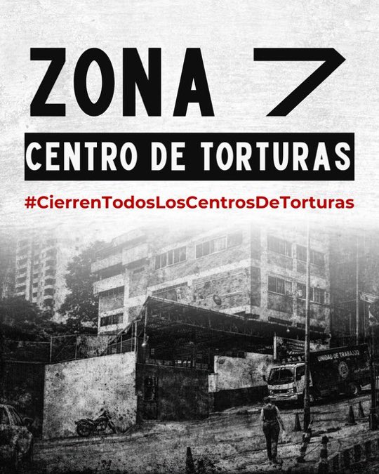 Helezalez's tweet photo. #CierrenTODOSLosCentrosDeTortura #QueSeanTodos https://t.co/FZNncYT7TP