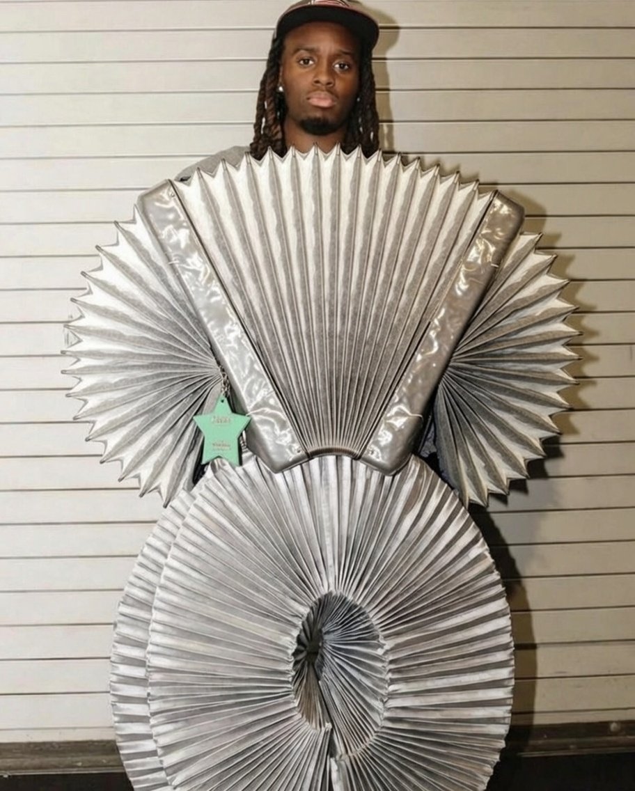 ReplyArchive's tweet image. Kai Cenat shows his first clothing look from his brand “Vivet” after quitting streaming 👀