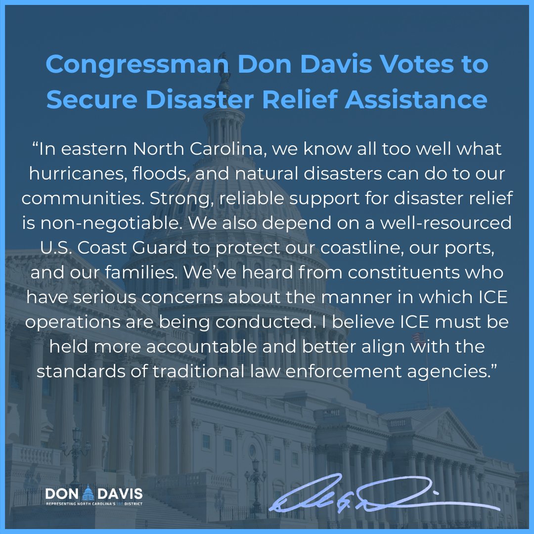 Congressman Don Davis tweet media
