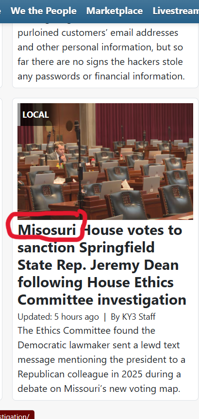 DLHiler's tweet photo. @kytv Do you not have a proofreader? https://t.co/ZPjRlvtXwW