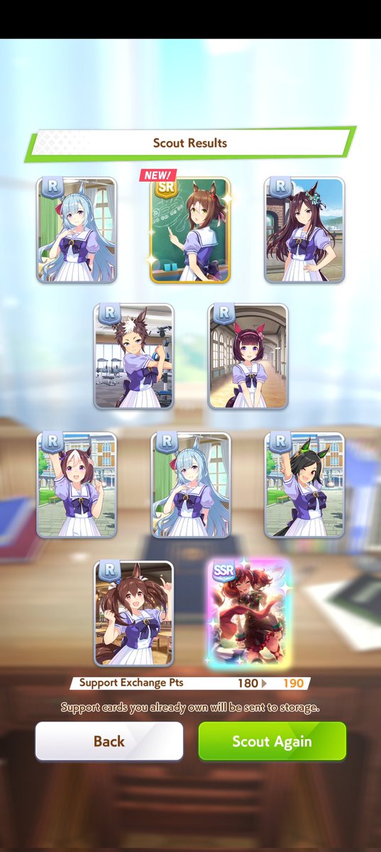 AaronSuperA's tweet photo. @umamusume_eng Glory to Cygmes 🙌
Got MLB on 200 + 190 pulls https://t.co/XAp62GiILc