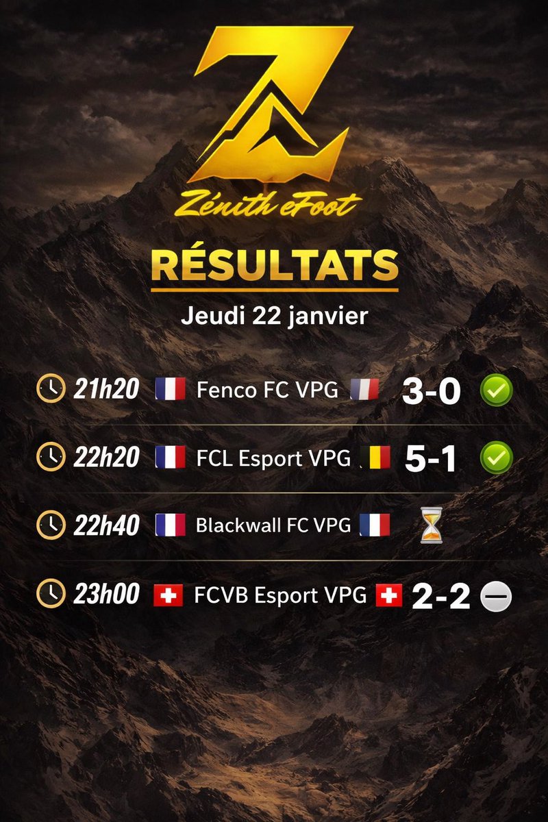 Zénith eFoot tweet media