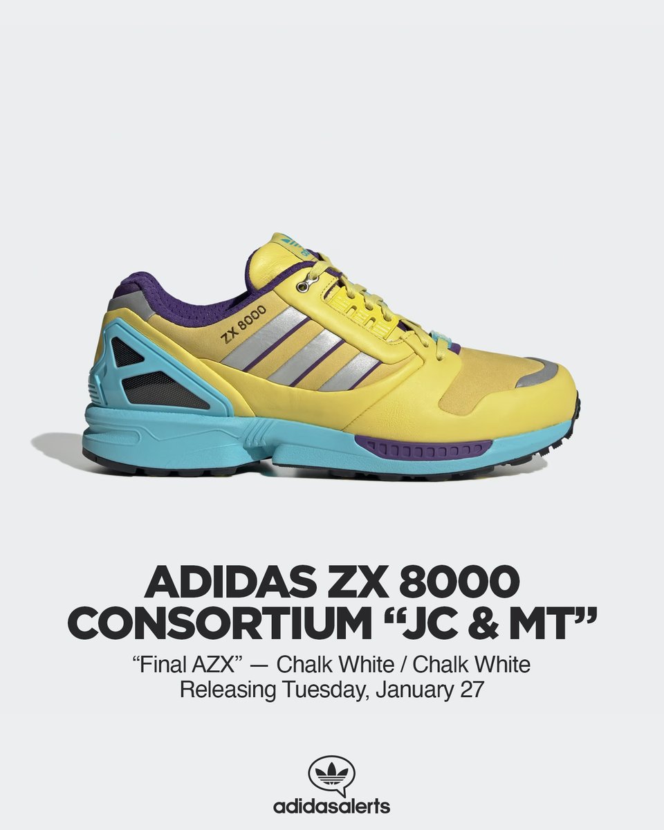 🔜 Coming soon on adidas US 👟 adidas ZX 8000 Consortium 