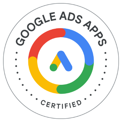 I’m happy to share that I’ve obtained a new certification: Google Ads Apps Certification from <a href="/Google/">Google</a> Digital Academy (Skillshop)!