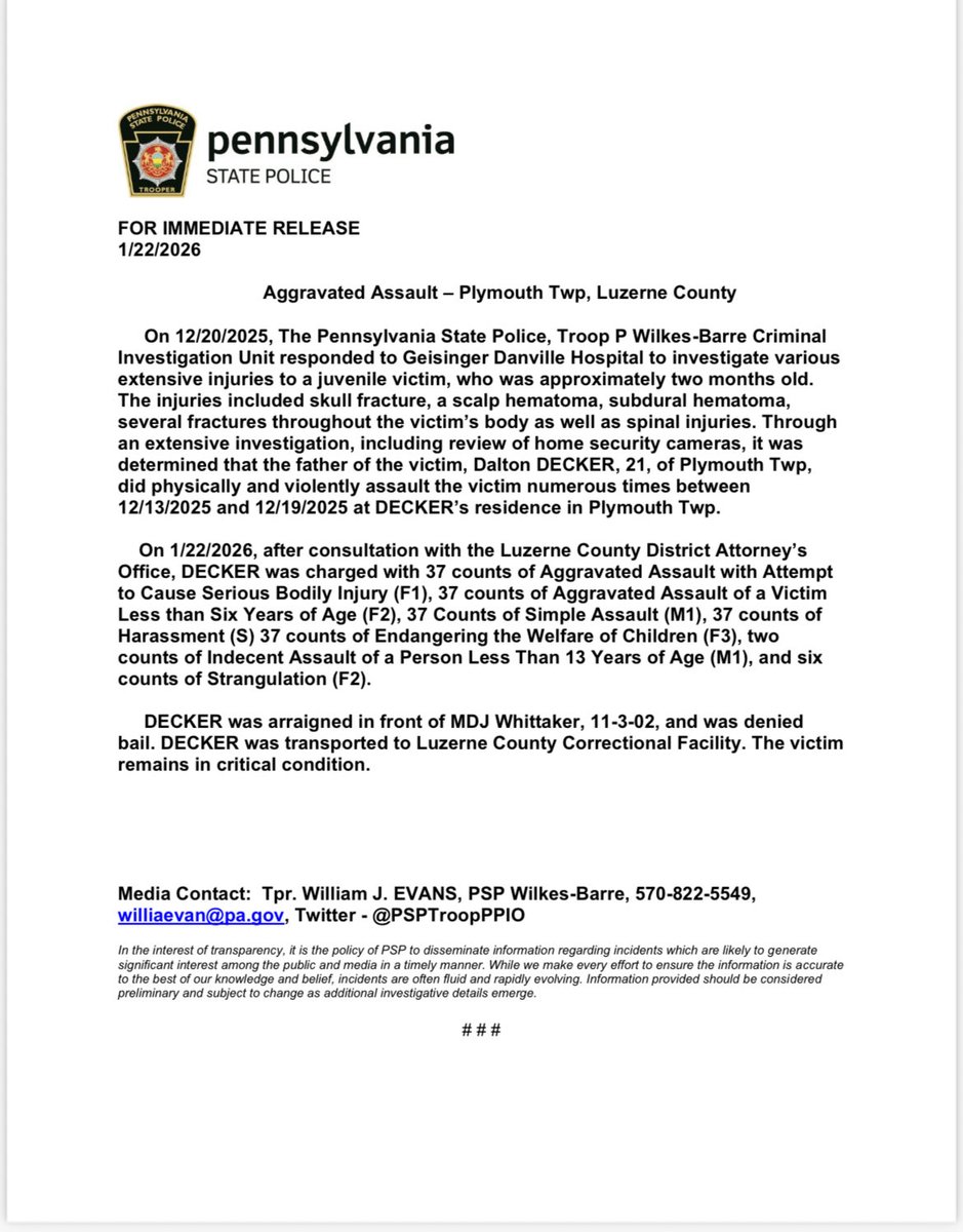 Trooper Bill Evans tweet media