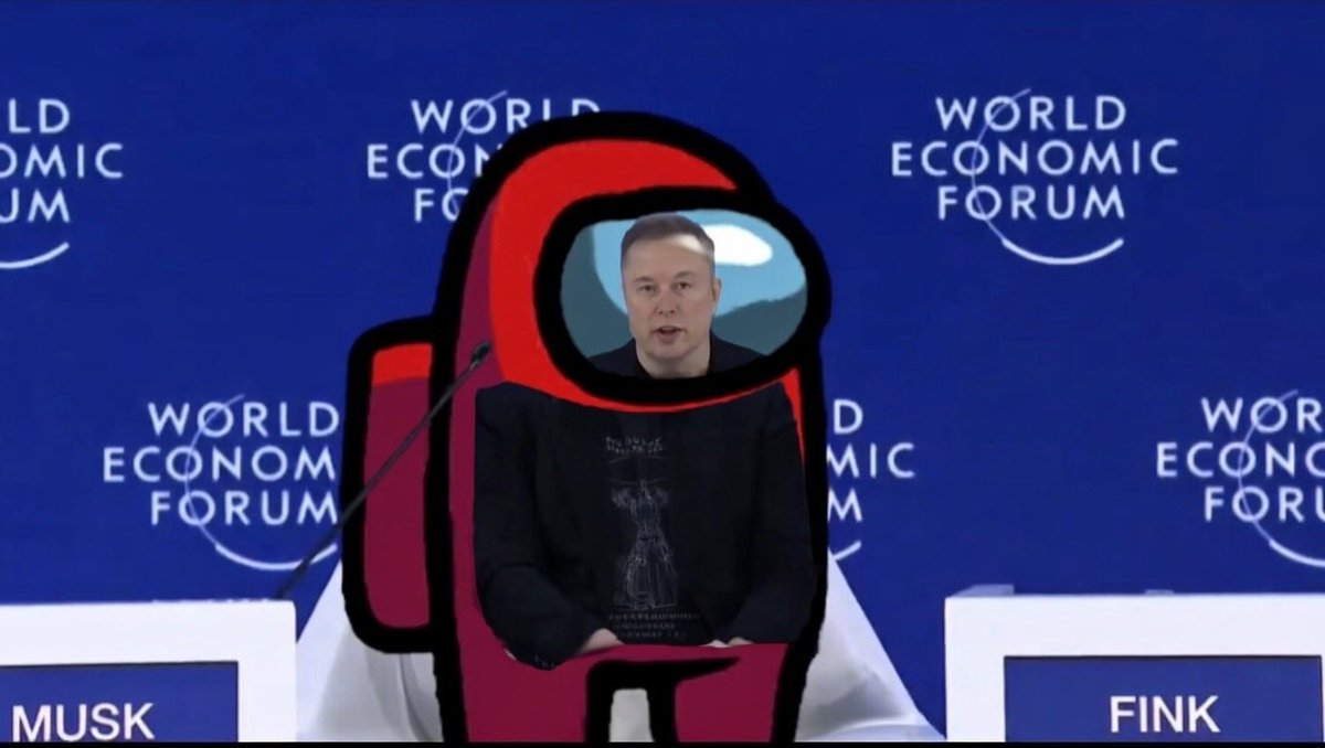 OnlyFun_Humor's tweet image. Elon Musk is actually an Among Us alien who came straight from the future