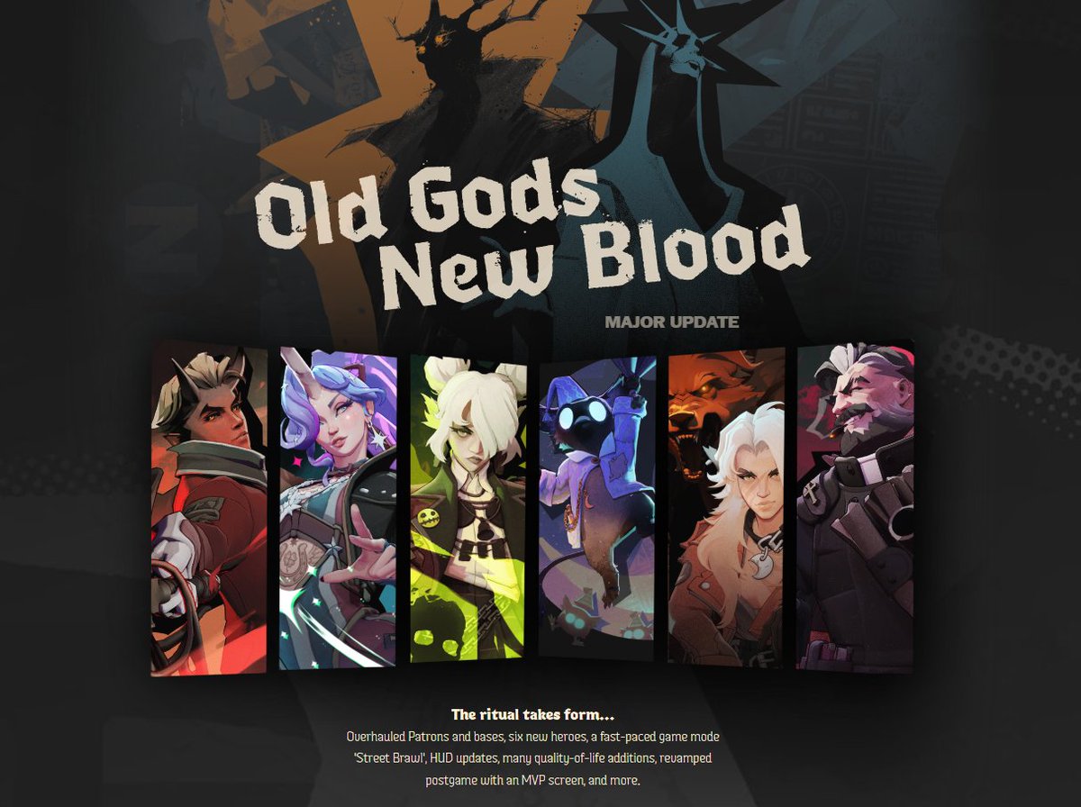 IntelDeadlock's tweet image. ⚠️THE UPDATE IS OUT! playdeadlock.com/oldgods