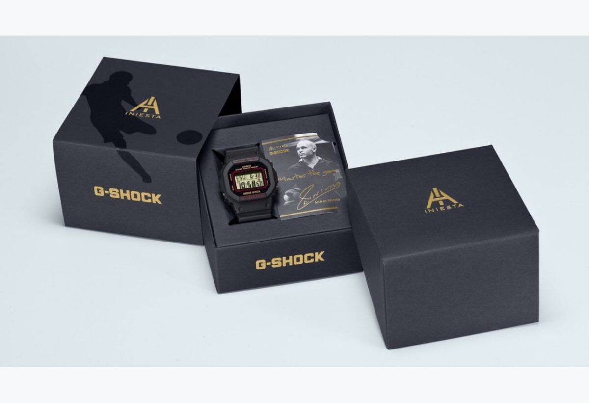 QuietTick's tweet photo. Gshock X Andres Iniesta 
Available 
📥 $ https://t.co/siBYVQpyQi
