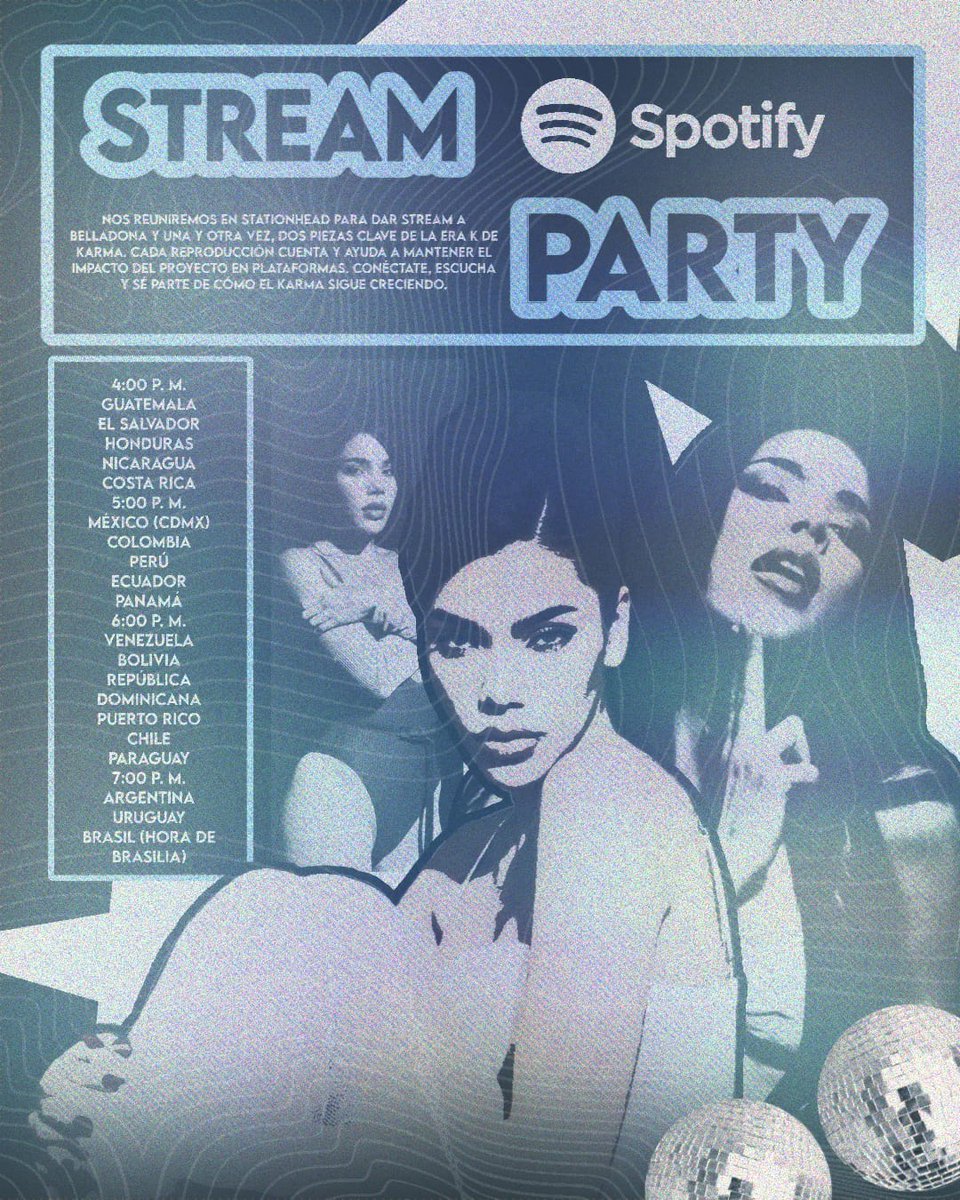 KdeKeninis1's tweet photo. 🚨 ATENCIÓN KENINIS 🚨

Por ajustes de plataforma, el K-19 Stream Party se mueve OFICIALMENTE a SPOTIFY DIRECTO (VIA JAM) para que TODOS puedan participar 💙

🔥 MISIÓN ACTIVA
Si logramos 500 personas conectadas simultáneamente escuchando la playlist…
🤫 SOLTAMOS LA DINÁMICA SORPRESA

📅 Hoy
⏰ 5:00 PM (hora CDMX)
📲 Spotify (playlist oficial)
Escuchen con volumen 🔊
Sin mute
Sin loop infinito

Esto es fandom organizado.
Esto es estrategia.
Esto es era Belladona 🖤🐍

LINK DIRECTO!!! AQUI.⬇️
https://t.co/CisO1wDfyD