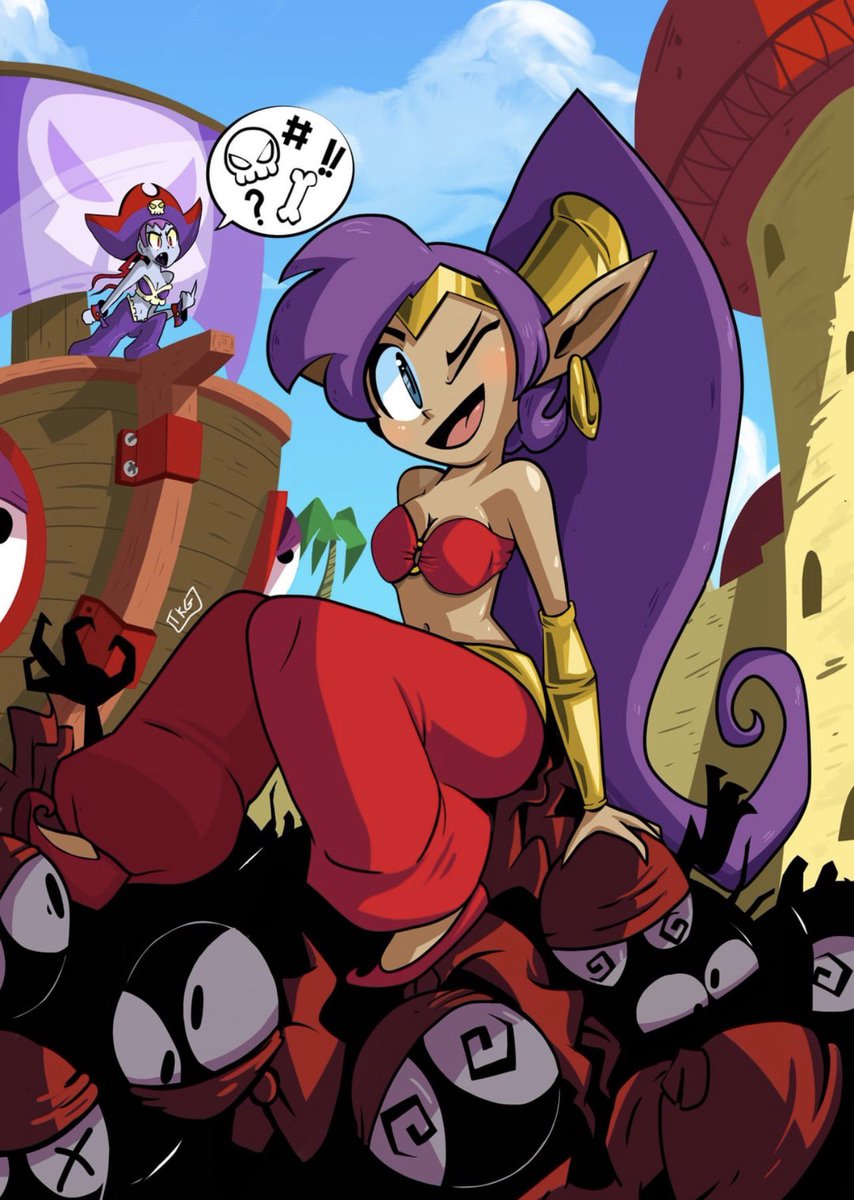 I drew Shantae too ! 

#shantae #fanart