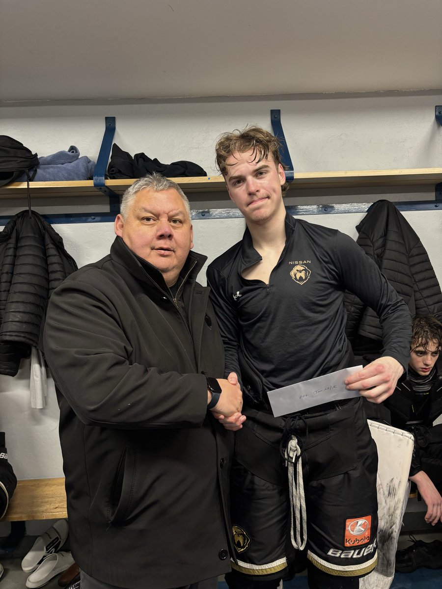NLU18MHL's tweet photo. NLU18MHL POG for the @AAAGrowlers tonight was Nathan Pilgrim. https://t.co/9SkjCRXF8D