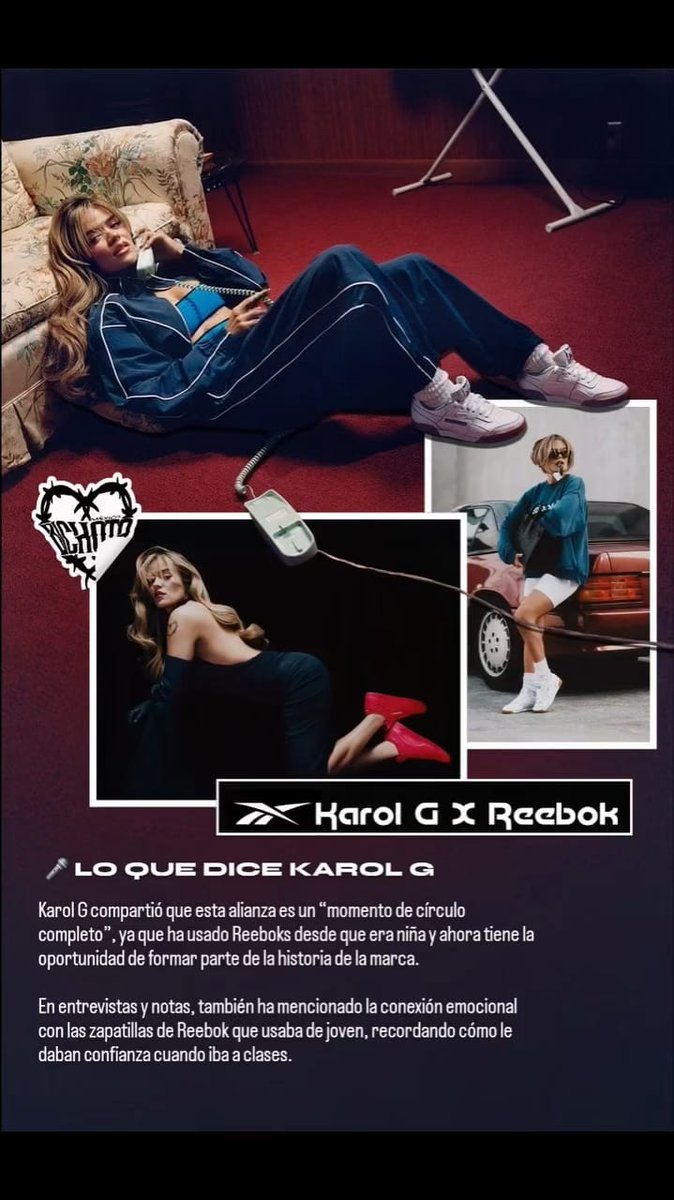 Karol G x Reebok 👟👟✨️

Coming 🔜