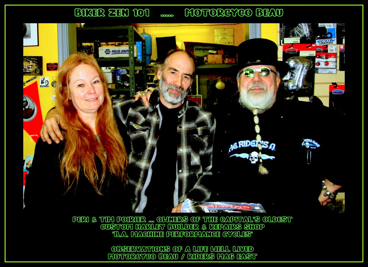 Support your local biker community .