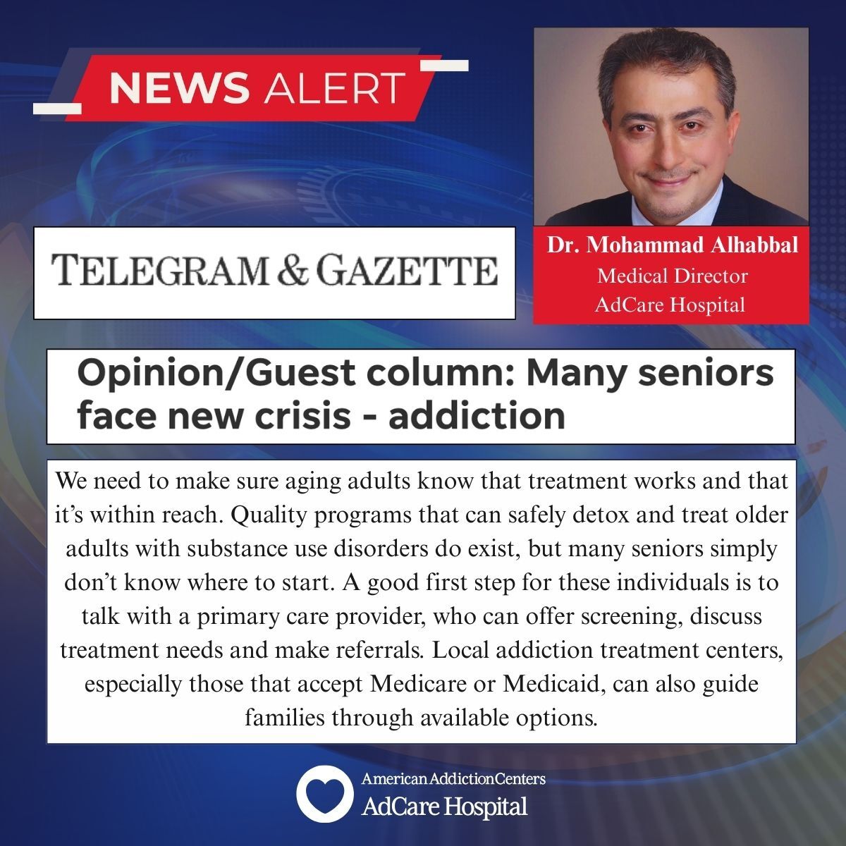 American Addiction Centers tweet media