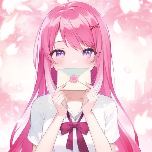 本日もおはよ卯咲です👋
1/23は… #電子メールの日 📧

1994年に「いい（1）ふみ（23）」から制定されました✨

「バーチャルの世界からお手紙をお届けします🌸」

まさに電子メール！？
日頃の感謝を込めて…₍ᐢ..̮ ᐢ₎ꕤ*.ﾟ
ウィッグでロングヘアにしてみました🌸

#おはようVtuber