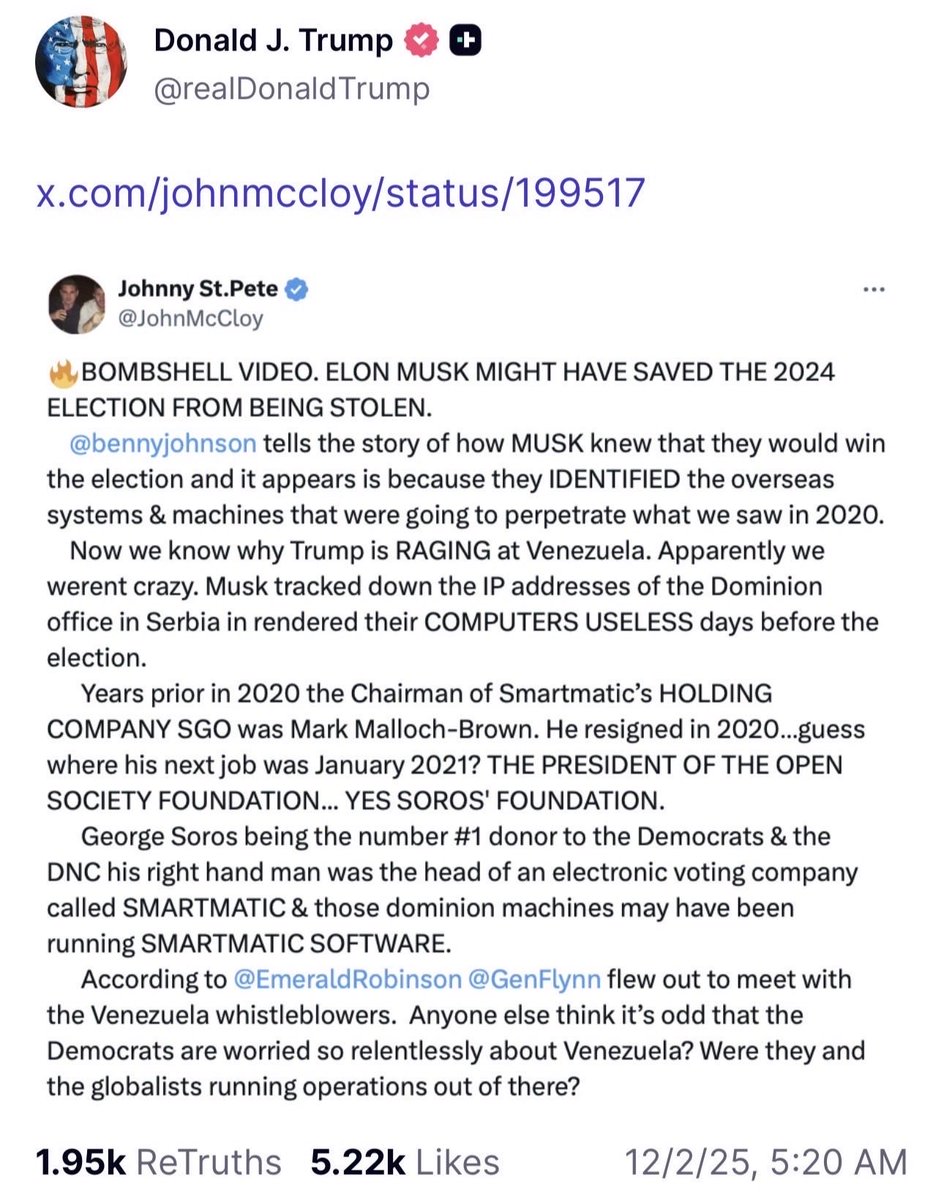 powersaustine's tweet image. Ej Ana,šta je ovo @POTUS retvitovao?
Dominion sa Banovog Brda?