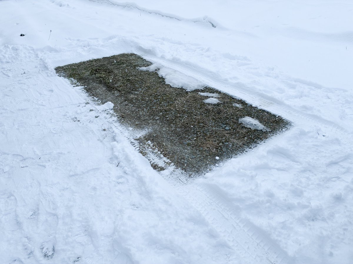 雪は降りません⛄️ 明日明後日かな積もるのは☃️ 風向きが東へ変化し