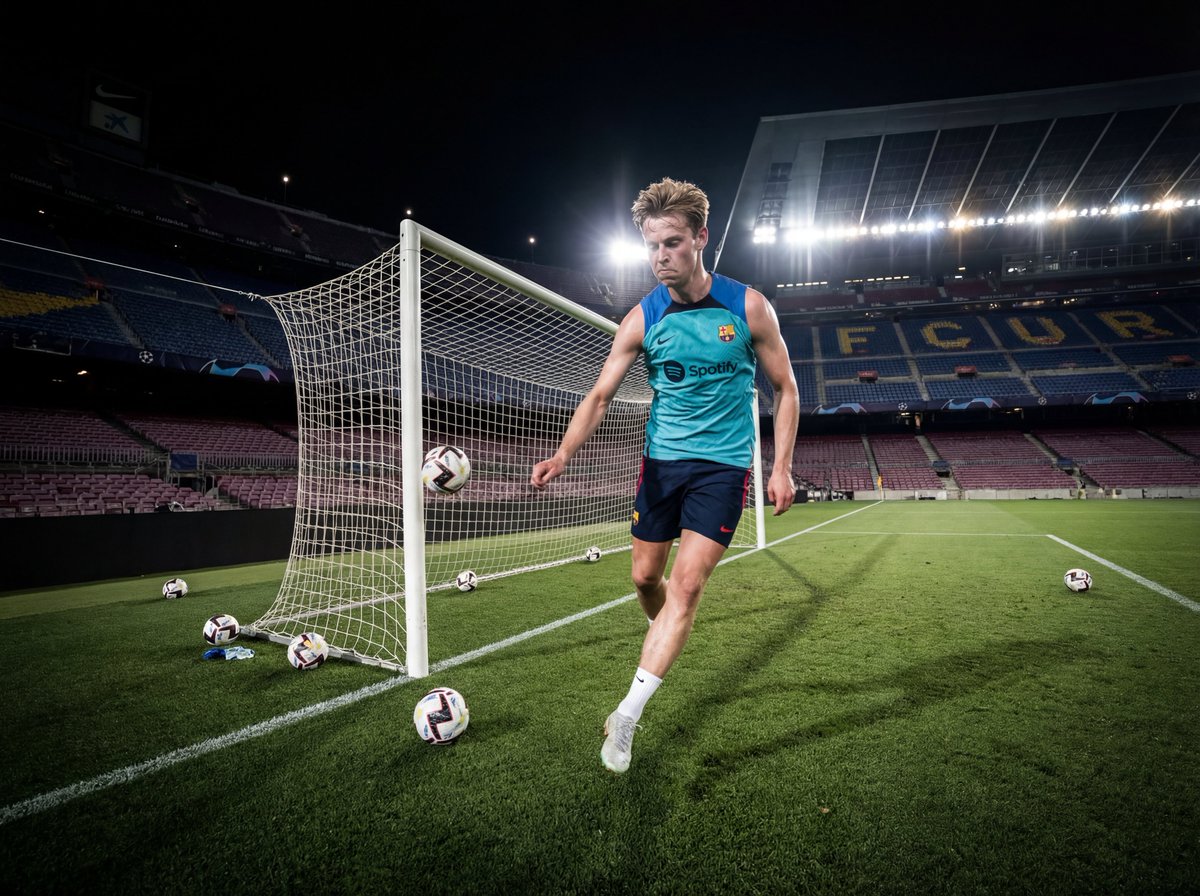 TouchlineX's tweet image. 🚨 𝗖𝗥𝗔𝗭𝗬 𝗙𝗔𝗖𝗧: Frenkie de Jong still hasn't scored a Champions League goal in his career.

He turns 29 in May.