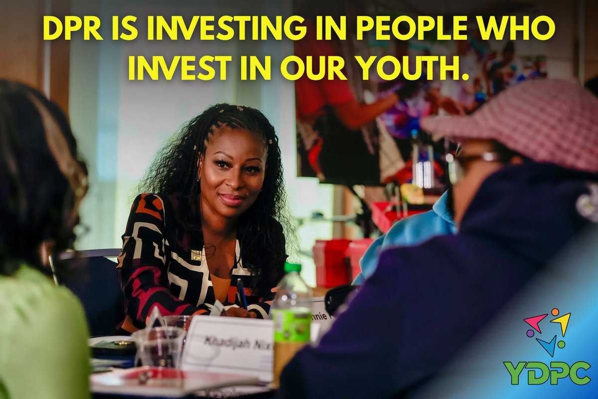DCDPR's tweet photo. “When you work with young people, you don’t know the influence you have on them.” —DPR Director Thennie Freeman
DPR is strengthening our youth development workforce through GWU’s certification program.
👉 Read more: https://t.co/tq2HZ9lxCN
#ProfessionalizingPlay https://t.co/FCGprwronW
