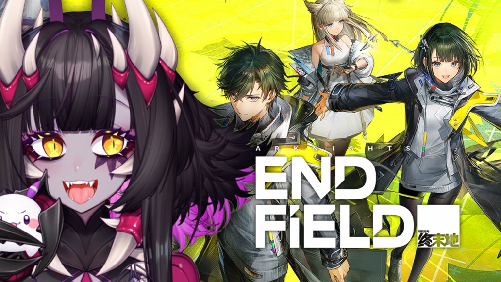 MY FELLOW MOMOS~
Over the Frontier, Into the Front!

Arknights: Endfield launches for FREE today!

Download the game here and play now!
akendfield.gryphline.com/d27t/58004j21

Be careful of Aggeloi who might pop up during today’s stream he he he 

#ad #ArknightsEndfield #ZerothDirective