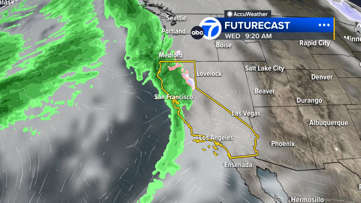 SandhyaABC7's tweet image. Nice warmup today w/brighter skies!  Enjoy it!  Fog in the AM followed by cooler weather tomorrow.  Dry weekend.  Rain's back next WED!  #ABC7now #SanFrancisco #BayArea #CAwx #SantaCruz