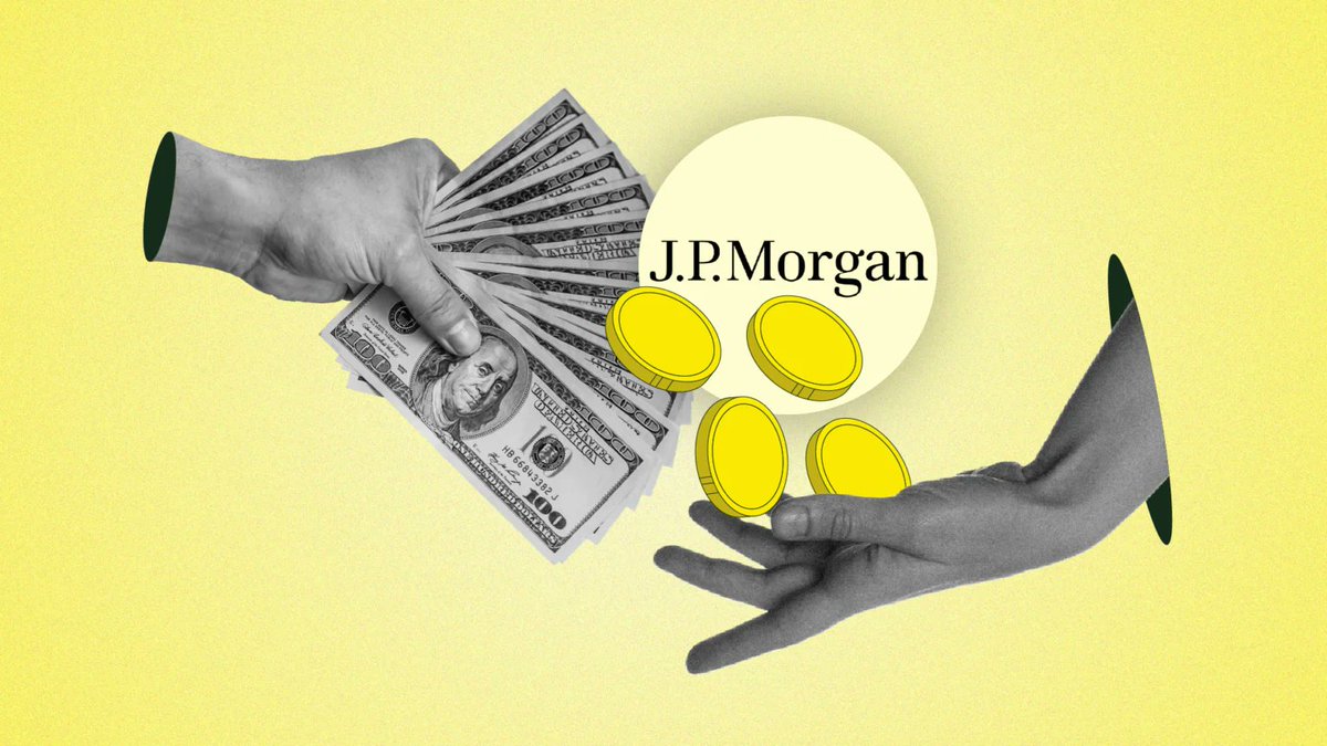 🏦 #JPMorgan is officially live on #Ethereum. ⛓️ MONY, its first tokenized  U.S. Treasury fund, brings daily yield, instant settlement, and 24/7  trading on-chain — with $100M+ AUM at launch. This is
