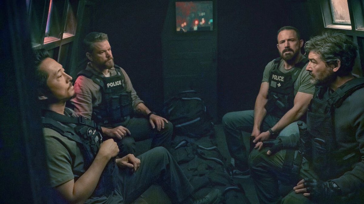 Su <a href="/NetflixIT/">Netflix Italia</a> “The Rip”, con Matt Damon e Ben Affleck. Non è “Sicario” ma un poliziesco che funziona benissimo. È già uno dei migliori esordi sulla piattaforma di sempre. Se non fosse che i buoni lo sono per sempre, sarebbe un film perfetto