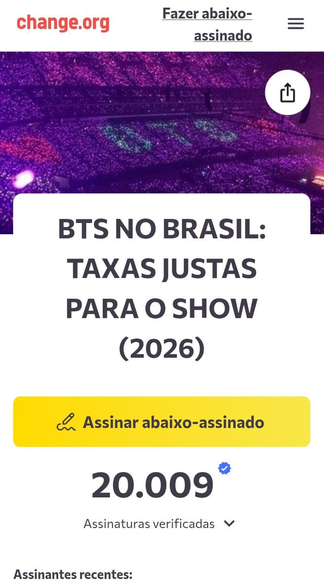 Bluekooksany's tweet image. TÁ SUBINDO GALERA, CONTINUEM COMPARTILHANDO.

ASSINEM A PETIÇÃO!!!

change.org/p/bts-no-brasi…