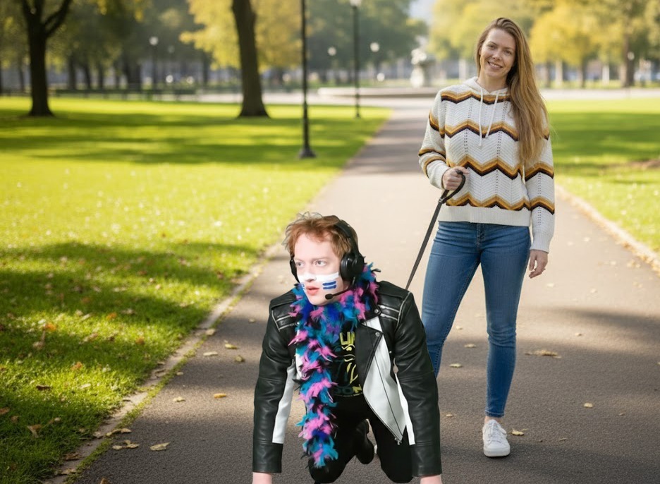 DOOMSPAYUH's tweet image. SPY REPORT! SPY REPORT ! Felicia Gillespie seen walking gimp in leather before Alabama stand up gig. 1/22/2026