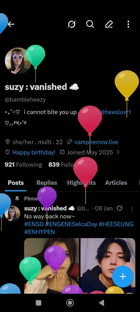 bambieheezy's tweet image. HAPPY BIRTHDAY TO ME 🎂🎉 #chapter23 #unc #oldaf