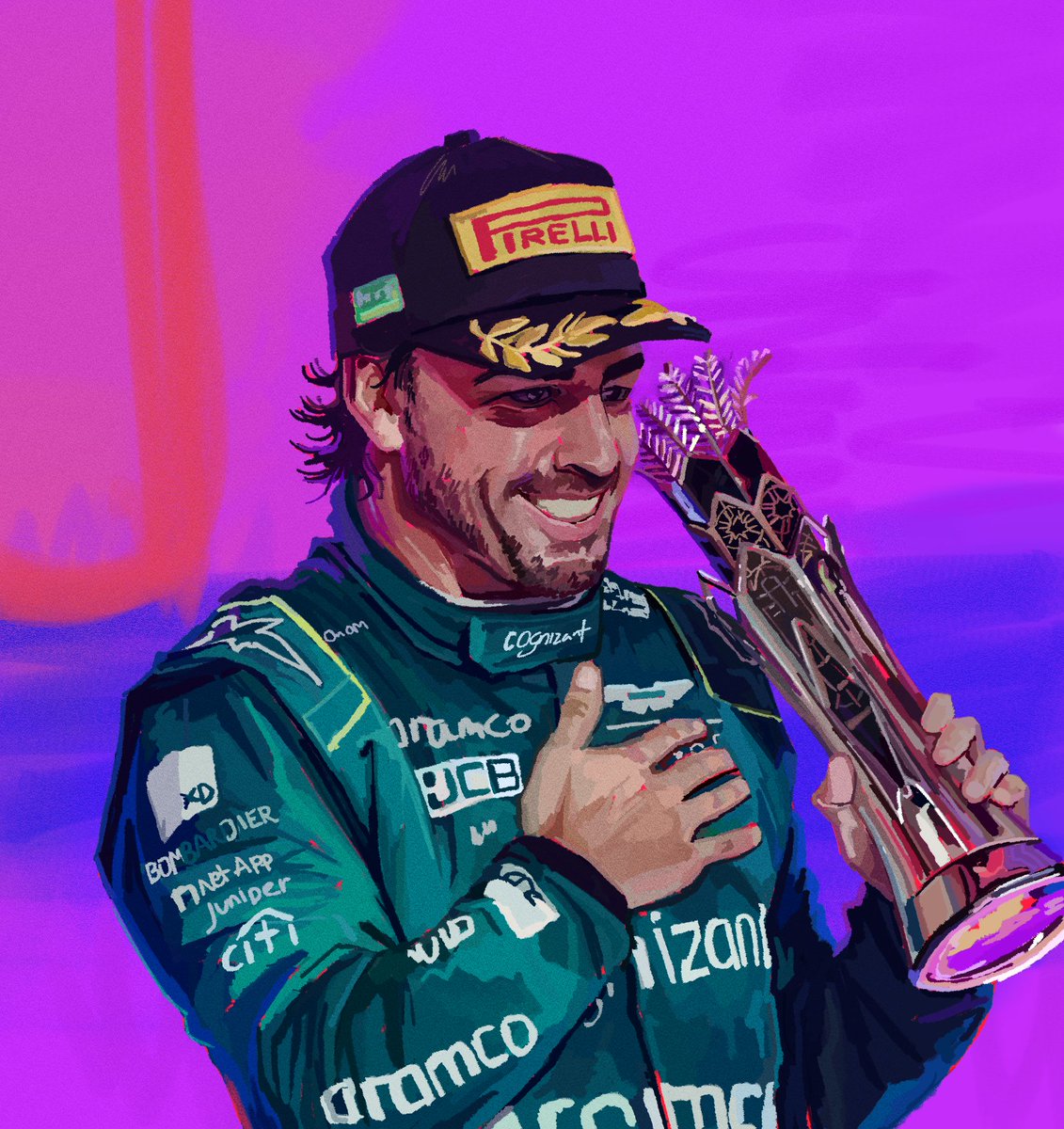 coldarena's tweet image. nando (purple edition)