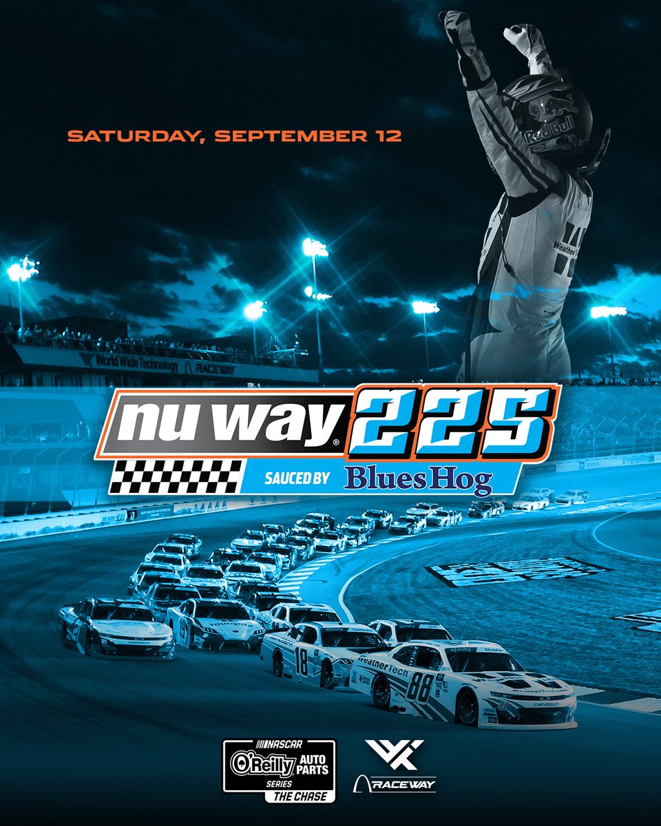 They aren't going anywhere! <a href="/Nuwayinc/">Nu Way Concrete Forms and Rentals</a> is returning as the multi-year title sponsor of the NASCAR O’Reilly Auto Parts Chase race. 🔥🏁