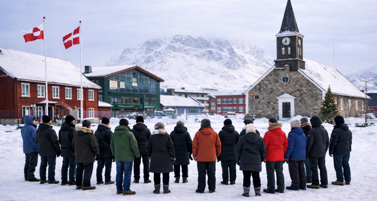 lercionotizie's tweet photo. #ultimora Groenlandia. Protesta di massa nella capitale Nuuk: in piazza 21 persone 
https://t.co/z615dE0eZJ https://t.co/lcTx5HMlmy