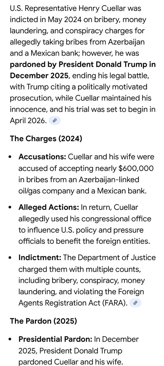 <a href="/RepCuellar/">Rep. Henry Cuellar</a> Criminals Gonna Stick Together.  
Right Criminal?