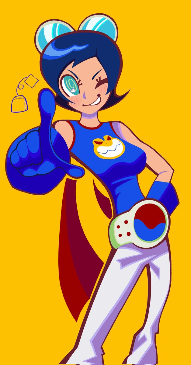 hellonlilly's tweet image. And this May Lee🐸💙 #kof #kingoffighters