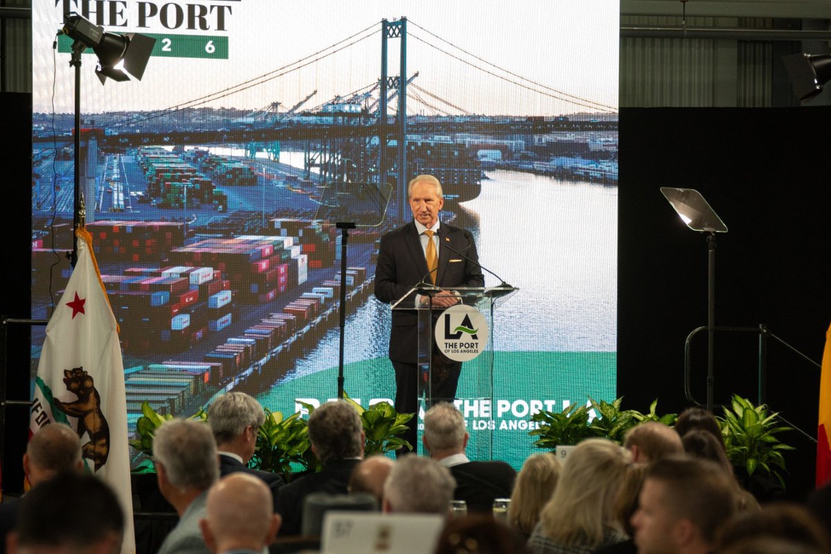 Port of Los Angeles tweet media