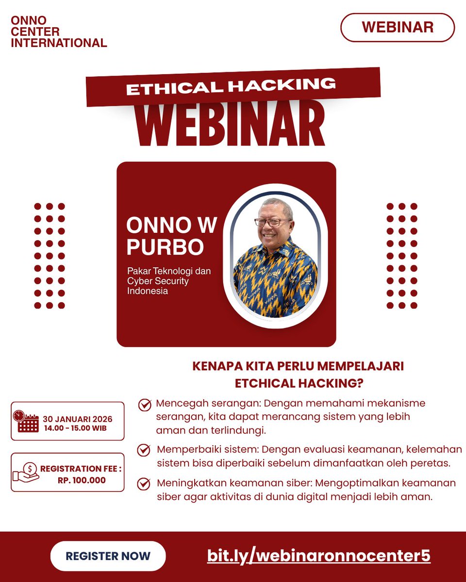 Onno W. Purbo tweet media