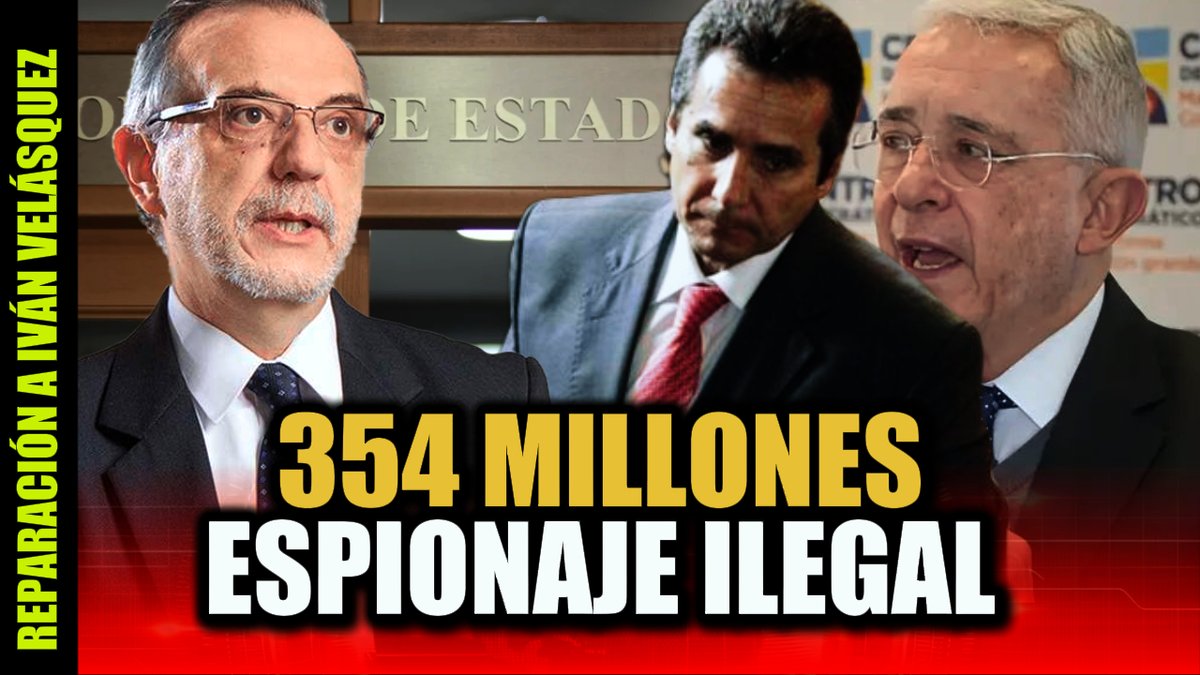 giroprogresista's tweet photo. 🛑Consejo de Estado obliga a Bernardo Moreno a pagar por espionaje ilegal durante el gobierno Uribe 👇#ChuzadasDAS #BernardoMoreno #Uribe #InterceptacionesIlegales #ConsejoEstado #GobiernoUribe
https://t.co/Iy6bN7lbJx https://t.co/WQqTzrI7yl
