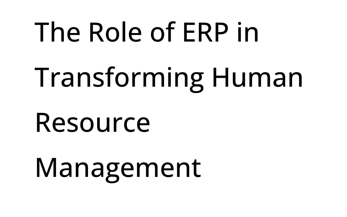 في السابق، كانت إدارة الموارد البشرية تُعد إدارة تشغيلية.
اليوم، ومع تطبيق أنظمة ERP، تحوّل دورها إلى شريك فعلي في صنع القرار وقيادة التغيير.

الأنظمة الحديثة أتمت الأعمال الروتينية مثل الخدمة الذاتية، الرواتب، الخطابات، وتدفق الموافقات، بعد أن كانت تتطلب فرق تشغيلية كاملة.

هذا