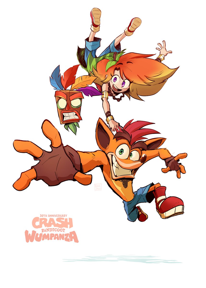 KrimaDraws's tweet image. Crash Bandicoot™ Wumpanza