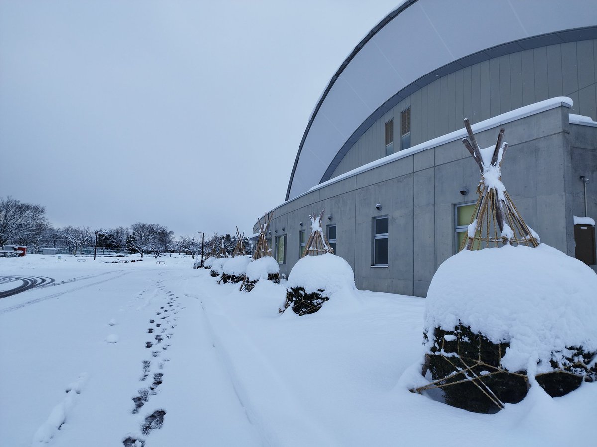 tateyamapark's tweet photo. 1月23日(金)8:30
 立山町総合公園 
現在の道路状況
 #雪 #公園 #富山 #立山町 #大雪予報 https://t.co/7GkOPGxbQp