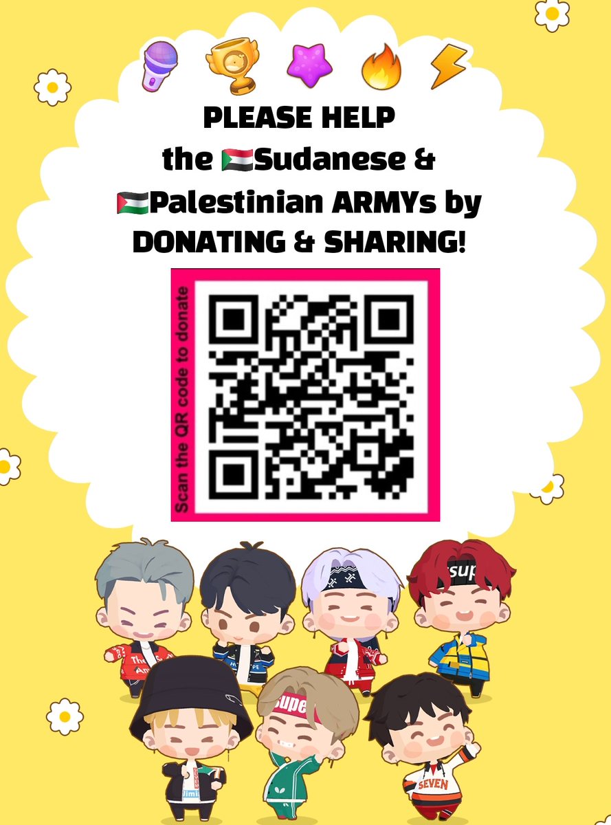 🇵🇸🫶🏼🇸🇩 Please visit armygfmupdates.carrd.co to see all the Palestinian &amp; Sudanese ARMY's VERIFIED survival campaigns! You can read about their stories of trying to survive through genocide. Please help by D♡NATING, SH4RING &amp; POSTING about them! 

🇵🇸FREE PALESTINE! 
🇸🇩FREE SUDAN!