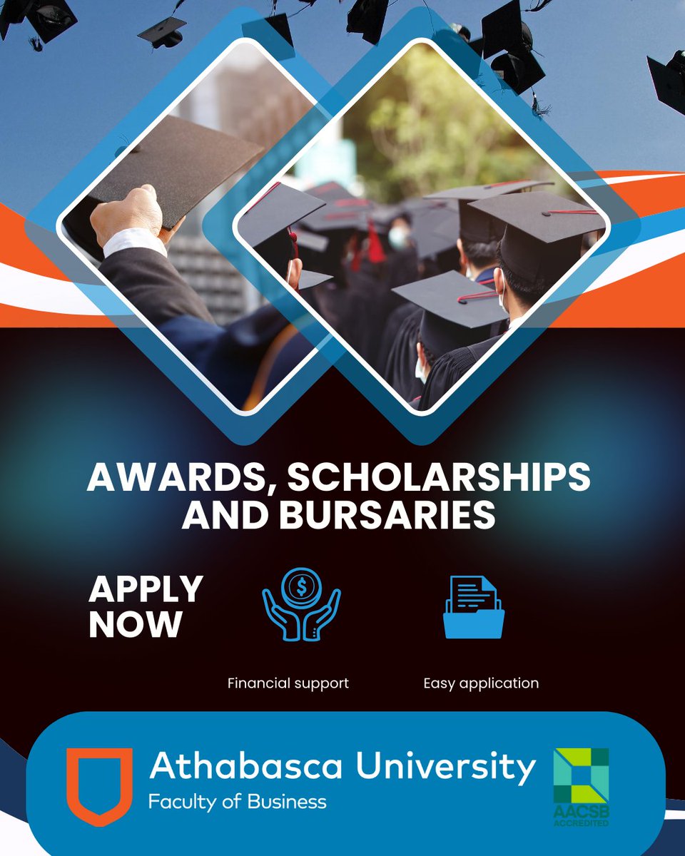 Your education is an important investment and we want to help remove barriers! We have opportunities to support you. See how we can help make your program more accessible bit.ly/3NIa2Y1

<a href="/AthabascaU/">Athabasca University</a>  #LikeNoOther
